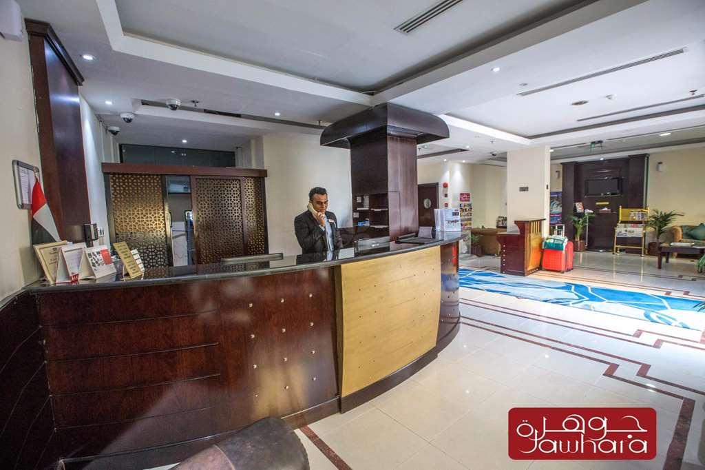 Al Jawhara Metro Hotel Дубай Интерьер фото